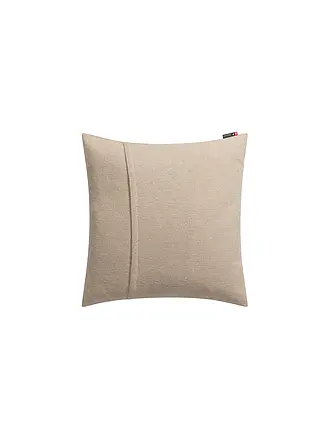 DAVID FUSSENEGGER | Kissenhülle SILVRETTA 50x50cm Labyrinth Grau | beige
